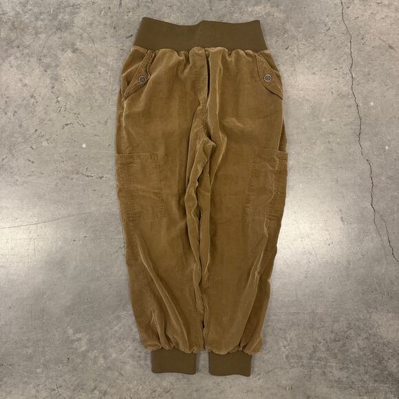 Anthropologie Maeve Green Saturday Casual Cargo Jogger Slacks Pants Medium - Picture 1 of 5